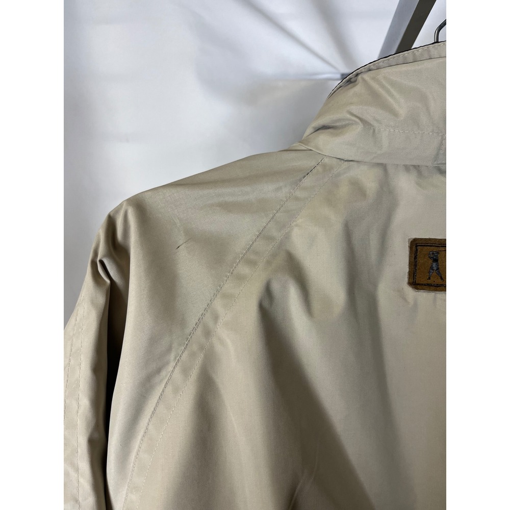 Hole In One Grand Slam MensGolf Jacket Tan World Golf Village Windbreaker Medium - Picture 7 of 9